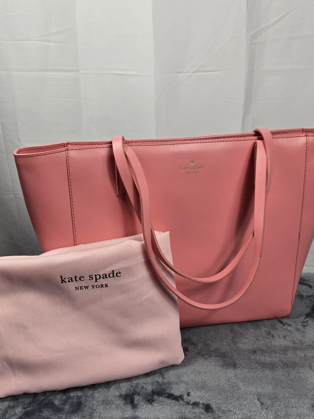 kate spade Pink Leather Tote Bag